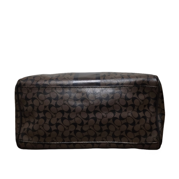 Coach (2010) Chelsea Heritage Stripe Signature Monogram Doctor Bag-EUC - Picture 6 of 15